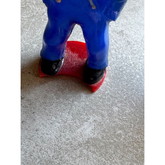 1970s plastic bobble head nodder magnetic kissing dolls Hong Kong - Picture 8 of 8